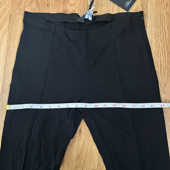 Blumarine Black Long Length Mid RiseFlare Trousers - Picture 14 of 14